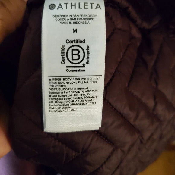 Athleta cozy sherpa snap sweater size M - Picture 8 of 10